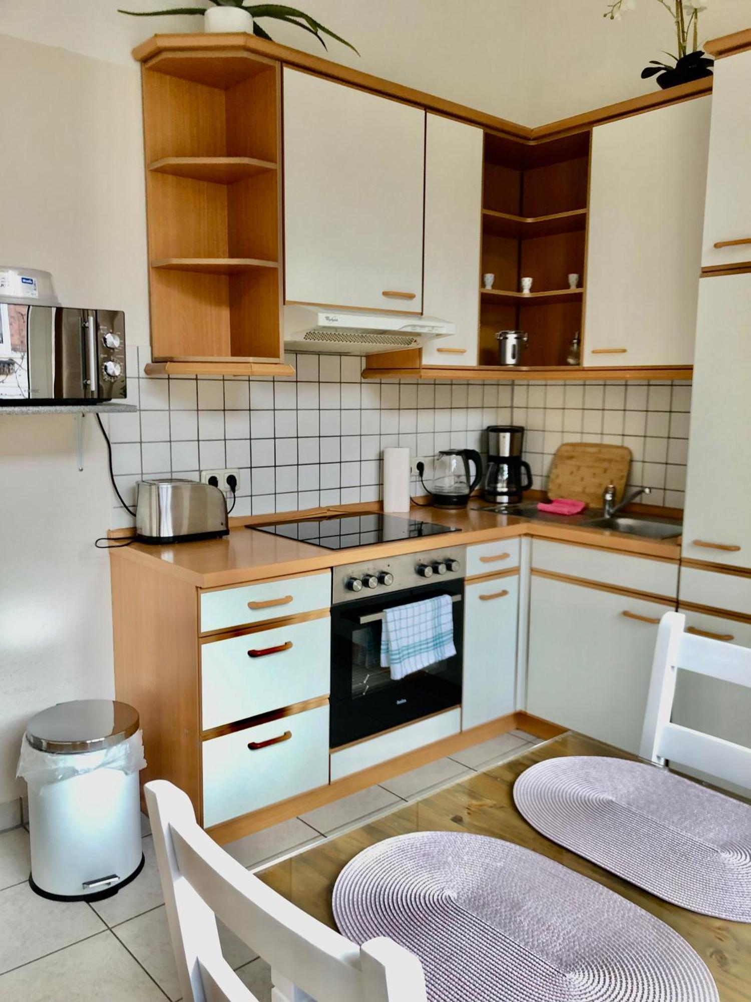 Wohnung Am Schlossgarten Schwerin  Buitenkant foto